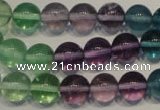 CFL553 15.5 inches 10mm round fluorite gemstone beads wholesale