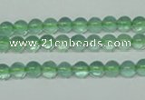 CFL611 15.5 inches 6mm round A grade green fluorite beads wholesale