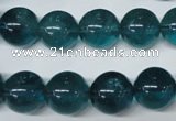 CFL675 15.5 inches 14mm round A grade blue fluorite beads wholesale