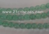 CFL851 15.5 inches 6mm round green fluorite gemstone beads