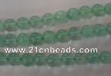 CFL852 15.5 inches 8mm round green fluorite gemstone beads