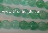 CFL853 15.5 inches 10mm round green fluorite gemstone beads