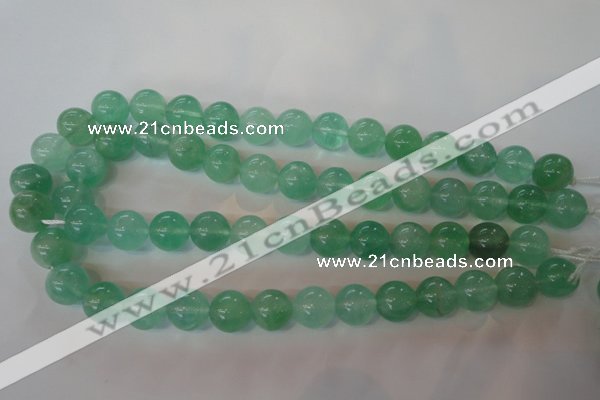 CFL853 15.5 inches 10mm round green fluorite gemstone beads