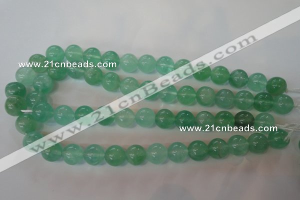 CFL855 15.5 inches 14mm round green fluorite gemstone beads
