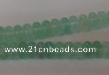 CFL858 15.5 inches 5*8mm rondelle green fluorite gemstone beads