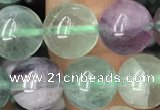 CFL926 15.5 inches 10mm round fluorite beads wholesale