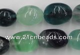 CFL953 15.5 inches 15*20mm nuggets natural fluorite beads wholesale