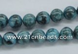 CFS103 15.5 inches 10mm round blue feldspar gemstone beads