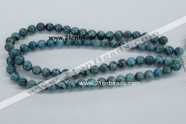 CFS103 15.5 inches 10mm round blue feldspar gemstone beads