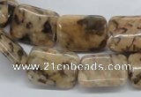 CFS16 15.5 inches 15*20mm rectangle natural feldspar gemstone beads