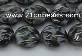 CFS312 15.5 inches 12mm flat round feldspar gemstone beads