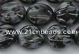 CFS313 15.5 inches 15mm flat round feldspar gemstone beads