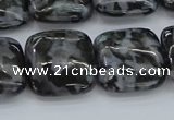 CFS323 15.5 inches 18*18mm square feldspar gemstone beads