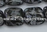 CFS324 15.5 inches 20*20mm square feldspar gemstone beads