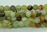 CFW02 15.5 inches 6mm faceted round flower jade beads wholesale