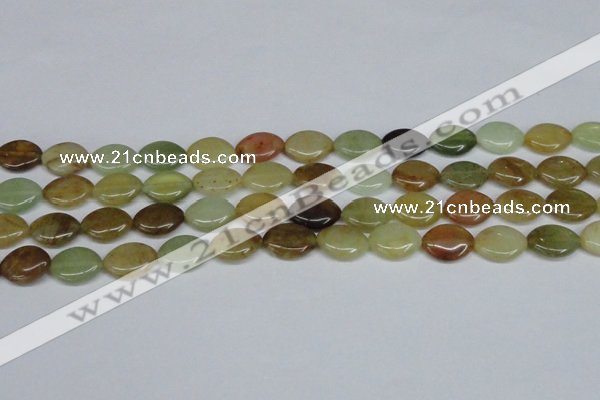 CFW135 15.5 inches 12*16mm marquise flower jade gemstone beads