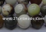 CFW16 15.5 inches 14mm round flower jade beads wholesale