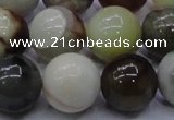 CFW18 15.5 inches 18mm round flower jade beads wholesale