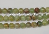 CGA202 15.5 inches 6mm round natural green garnet beads