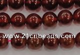 CGA602 15.5 inches 8mm A grade round natural orange garnet beads