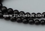 CGA650 15.5 inches 5mm - 10mm round red garnet gemstone beads