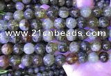 CGA702 15.5 inches 10mm round green garnet beads wholesale