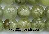 CGA846 15 inches 8mm round green garnet beads