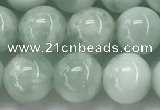 CGA902 15.5 inches 8mm round green angel skin gemstone beads