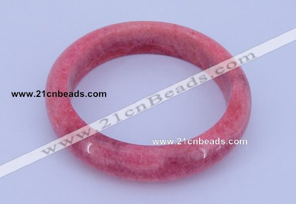 CGB200 Inner diameter 50mm fashion dyed rhodochrosite gemstone bangle