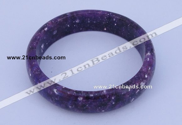CGB202 Inner diameter 52mm fashion kunzite gemstone bangle