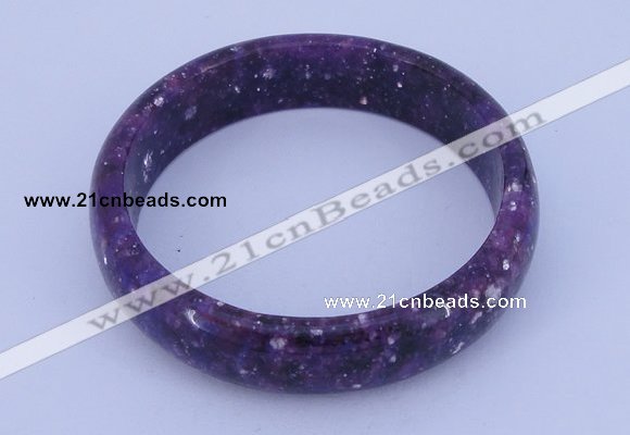 CGB202 Inner diameter 52mm fashion kunzite gemstone bangle