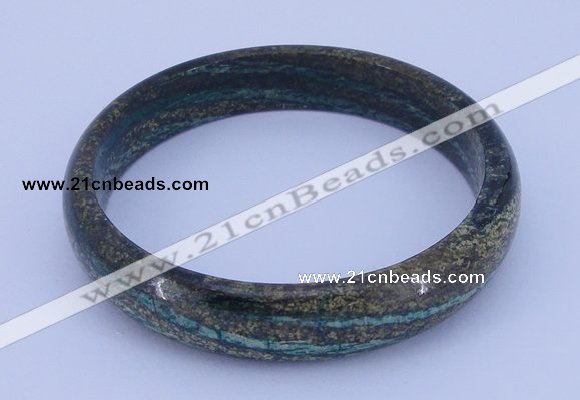 CGB212 Inner diameter 62mm fashion dyed long spar stone bangle