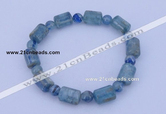 CGB214 7.5 inches fashion natural kyanite stretchy bracelet