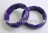 CGB2581 7.5 inches 18*25mm charoite gemstone bracelet