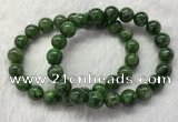 CGB2618 7.5 inches 10mm round diopside quartz beaded bracelets