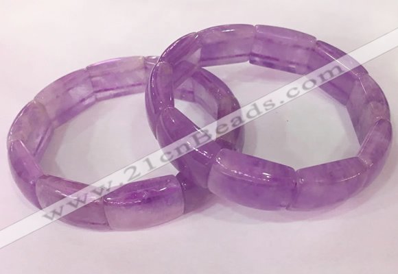 CGB2637 7.5 inches 14*21mm lavender amethyst bracelets wholesale