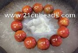 CGB3011 7.5 inches 20mm round agate bracelet wholesale