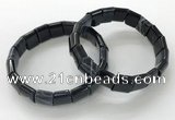 CGB3178 7.5 inches 12*15mm rectangle agate bracelets wholesale