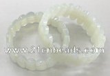 CGB3281 7.5 inches 10*15mm faceted oval opal bracelets