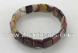 CGB3340 7.5 inches 10*15mm rectangle mookaite bracelets