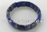 CGB3344 7.5 inches 10*15mm rectangle lapis lazuli bracelets