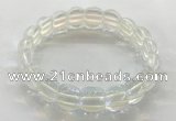 CGB3365 7.5 inches 10*15mm oval synthetic moonstone bracelets