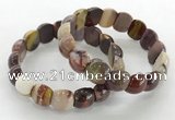 CGB3377 7.5 inches 10*15mm oval mookaite bracelets wholesale