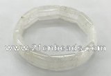 CGB3400 7.5 inches 15*21mm white crystal bracelets wholesale