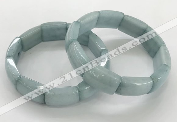 CGB3403 7.5 inches 15*21mm imitation aquamarine bracelets