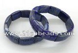 CGB3414 7.5 inches 15*21mm lapis lazuli gemstone bracelets