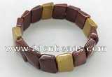 CGB3472 7.5 inches 12*17mm trapezoid mookaite bracelets