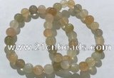 CGB4057 7.5 inches 7mm round moonstone beaded bracelets