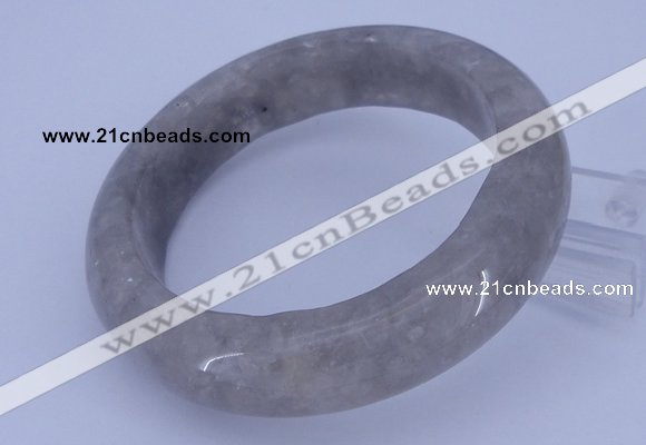 CGB474 Inner diameter 60mm fashion cloudy quartz bangle