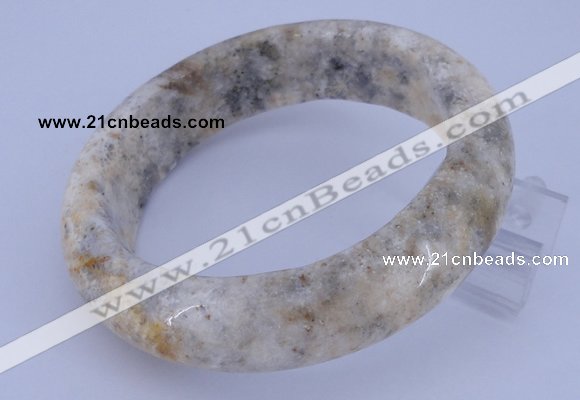 CGB475 Inner diameter 60mm fashion chrysanthemum agate bangle